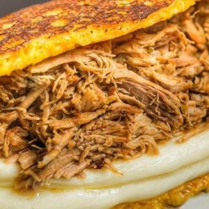 Cachapa de pollo