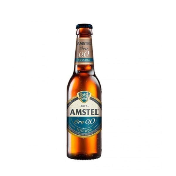 Cerveza Amstel Oro 0,0% tostada